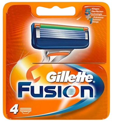 Ածելի «Gillette Fusion» 4հատ